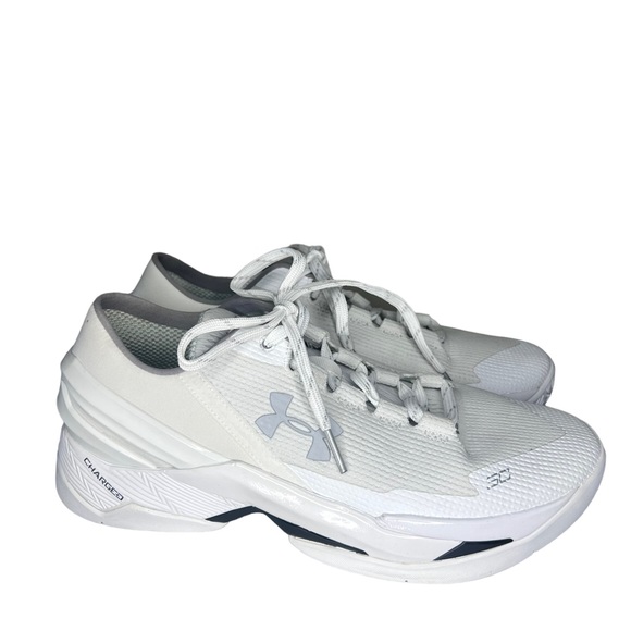 Under Armour Stephan Curry 2 low Chef White Sneakers - Picture 3 of 9